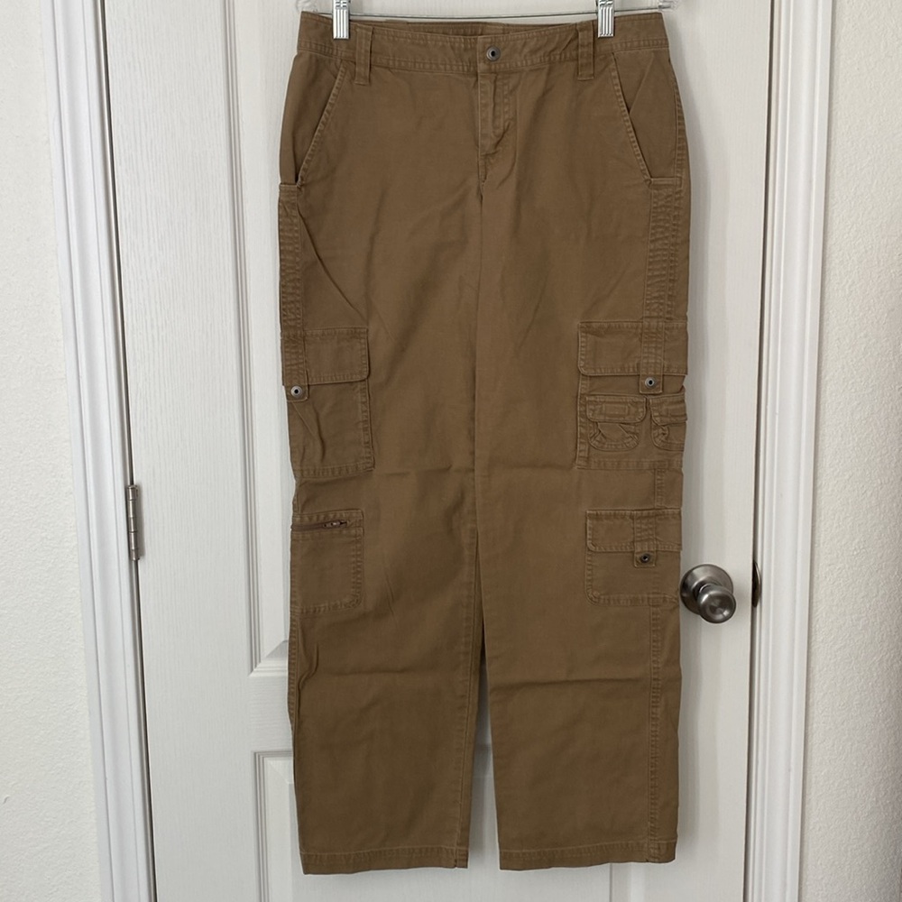 Columbia Regular Fit Khaki Cargo Pants Women